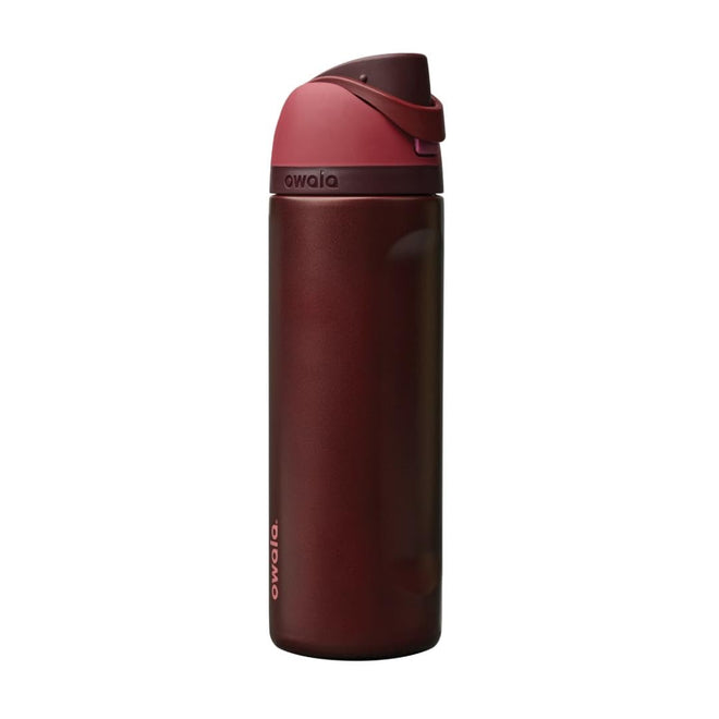 Owala FreeSip - Stainless Steel - 24-oz. - Red Black Cherry 🍁 All In One Marketplace Canada