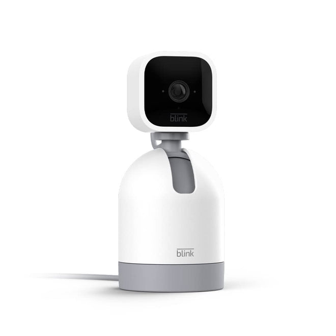 Blink Mini Pan-Tilt Camera (newest model), Rotating indoor plug-in smart security camera, two-way audio, HD video, motion detection, Works with Alexa (White) 🍁 All In One Marketplace Canada