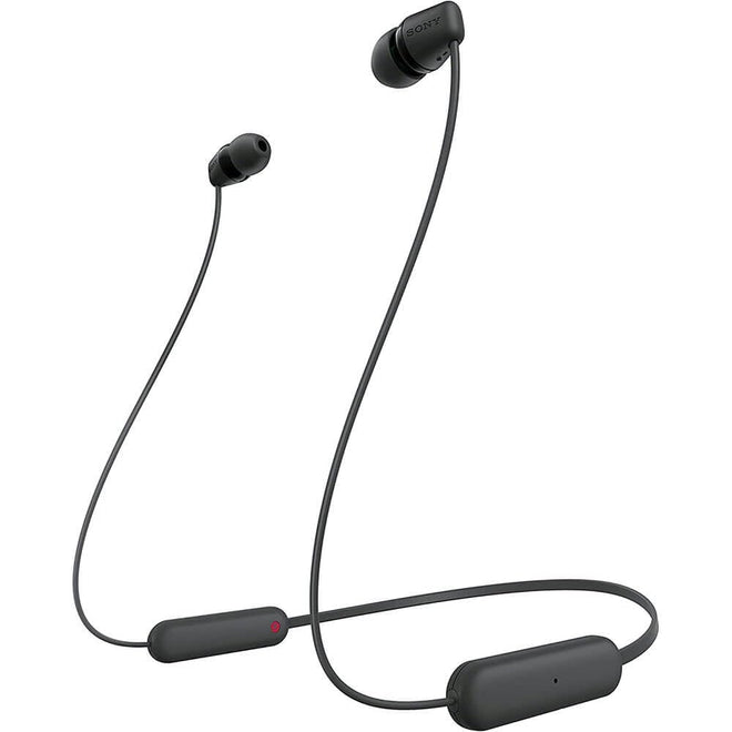 Sony WI-C100 Wireless in-Ear Bluetooth Headphones with Built-in Microphone, Black 🍁 All In One Marketplace Canada