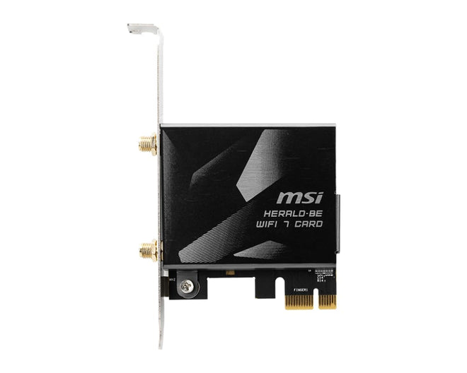 MSI Herald-BE WI-FI 7 MAX (Wi-Fi 7, 802.11BE, Bluetooth 5.4, PCIe, Multi-Link Operation Technology, External Antenna) 🍁 All In One Marketplace Canada
