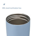 Owala SmoothSip Slider Insulated Stainless Steel Coffee Tumbler, Reusable Iced Coffee Cup, Hot Coffee Travel Mug, BPA Free 12 oz, Lakeside 🍁 All In One Marketplace Canada