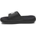 Under Armour Men's Ignite Pro 8 Fixed Band Slides Sandal, (004) Black/Black/White, 10 🍁 All In One Marketplace Canada