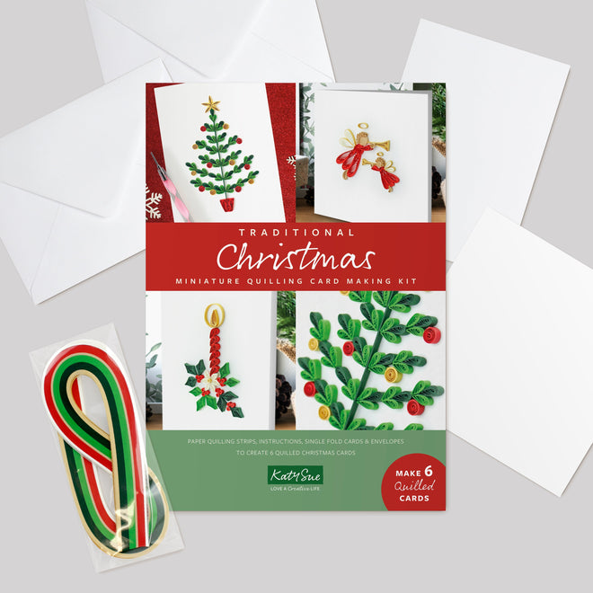 Miniature Traditional Christmas Quilling Kit