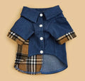 Lenny Dog Shirt | Dog Button Shirt for Dogs