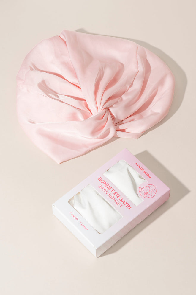 Sale - Satin Bonnet