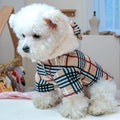 Brrbrry Plaid Dog Trench Coat | Classic Dog Outerwear