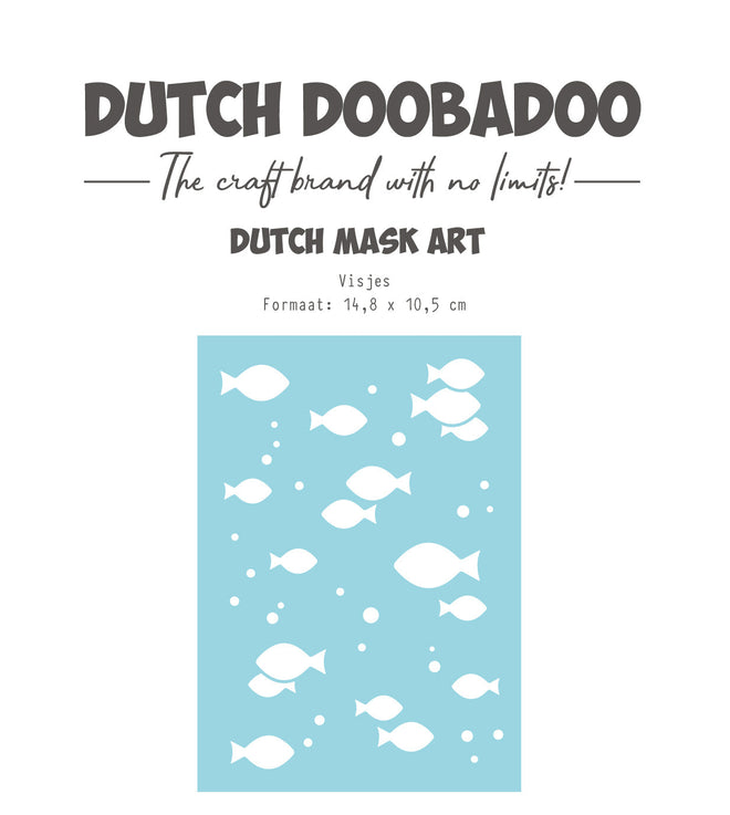 Dutch Doobadoo DDBD Dutch Mask Art Fish A6