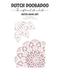 Dutch Doobadoo DDBD Mask Art Grunge Doily A5