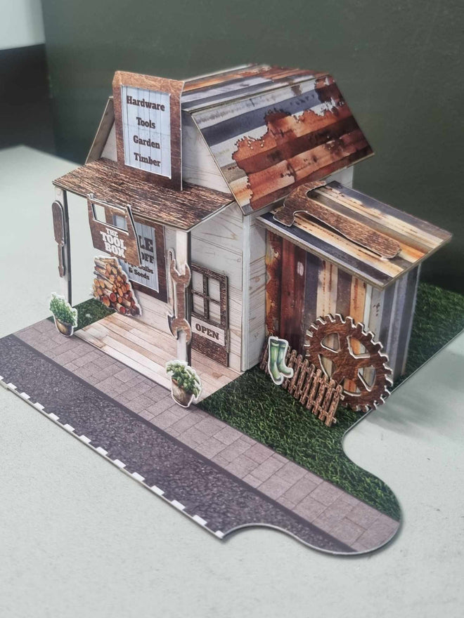 3Quarter Designs Lane Village - The Tool Box Hardware Store