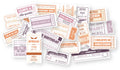 Dutch Doobadoo DDBD Die-Cuts Tickets Woodland Springs