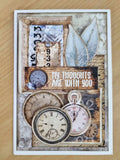 3Quarter Designs Eclectic Clocks 6x4 Card Pack