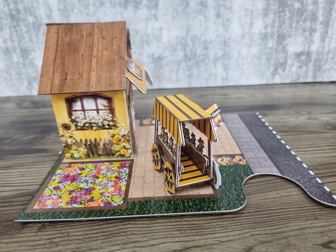 3Quarter Designs Lane Village - Hey Buttercup Florist