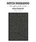 Dutch Doobadoo DDBD Dutch Sticker A5 Happy Spring 2