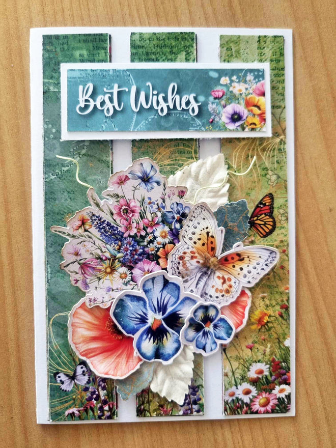 3Quarter Designs Fluttering Wings 6x4 Card Pack