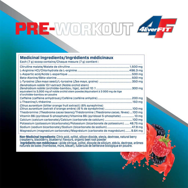4EverFit PRE-WORKOUT, 30 Servings