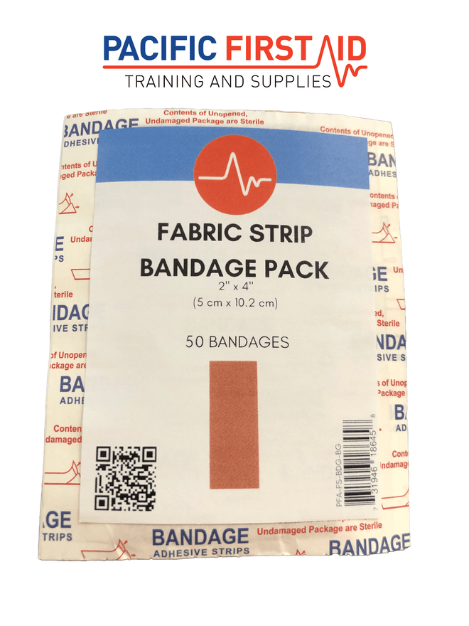 Fabric Strip Large Bandage Patch Pack 2" x 4"