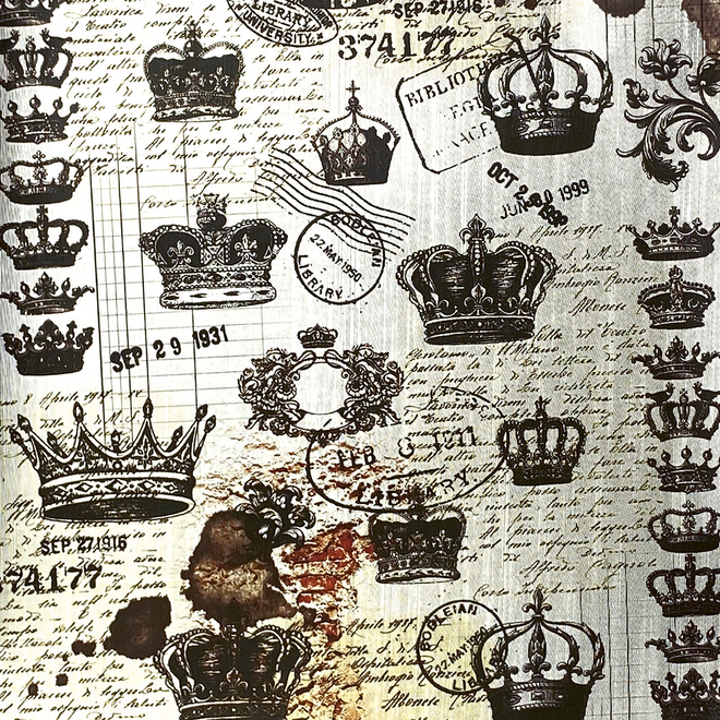 London's Calling  Deluxe Silver Paper  6"x6" 5/Pkg