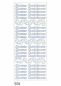 Deco Stickers - Sinceres Condoleances