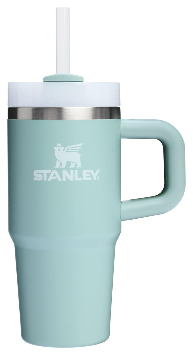 Stanley Quencher H2.0 Tumbler with Handle and Straw 14 oz Flowstate 3-Position Lid Cup Holder Compatible for Travel Insulated Stainless Steel Cup BPA-Free Seafoam 🍁 All In One Marketplace Canada