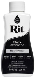 Rit Dye 88150 All Purpose Liquid Dye, Black, 8 Fl Oz 🍁 All In One Marketplace Canada