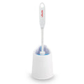 Vileda Deluxe Toilet Brush and Holder | Cleaner Brush with Ergonomic Handle | Easily Clean Under the Rim | Angled Bristles Reach Tough Spots 🍁 All In One Marketplace Canada