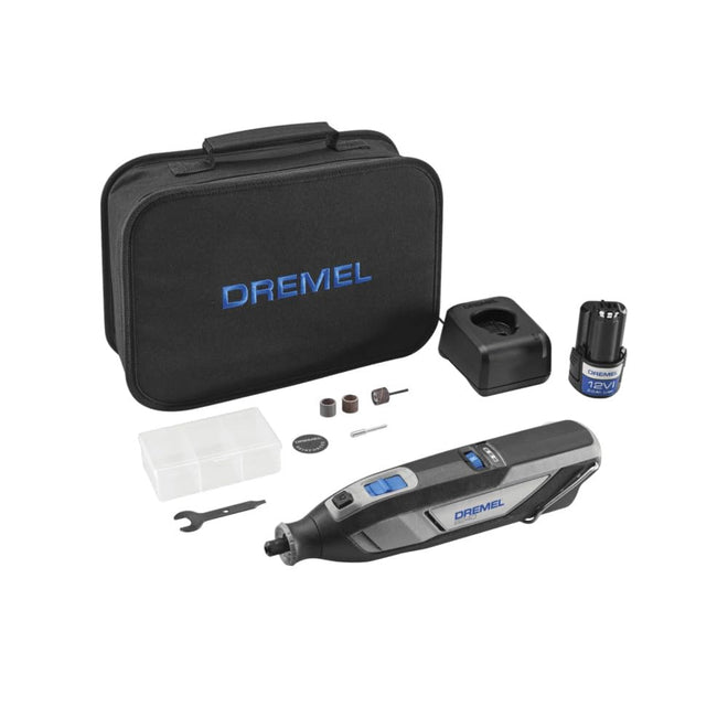 Dremel 8240-5 12V Cordless Rotary Tool Kit with Variable Speed and Comfort Grip - Includes 2AH Battery Pack, Charger, 5 Accessories, Wrench, and Tool Fabric Carry Bag 🍁 All In One Marketplace Canada