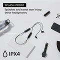 Sony WI-C100 Wireless in-Ear Bluetooth Headphones with Built-in Microphone, Black 🍁 All In One Marketplace Canada