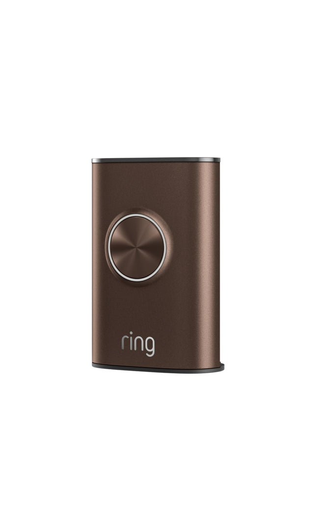 Ring Interchangeable Faceplate — Compatible with Wired Doorbell Pro (3rd Gen), Polished Mocha 🍁 All In One Marketplace Canada