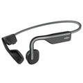 Shokz (AfterShokz) OpenMove - Open-Ear Bluetooth Sport Headphones - Bone Conduction Wireless Earphones - Sweatproof for Running and Workouts, with Sticker Pack (Grey) 🍁 All In One Marketplace Canada