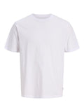 JACK & JONES Men's Regular Fit T-Shirt JJEORGANIC Basic TEE SS O-Neck NOOS White Large 🍁 All In One Marketplace Canada