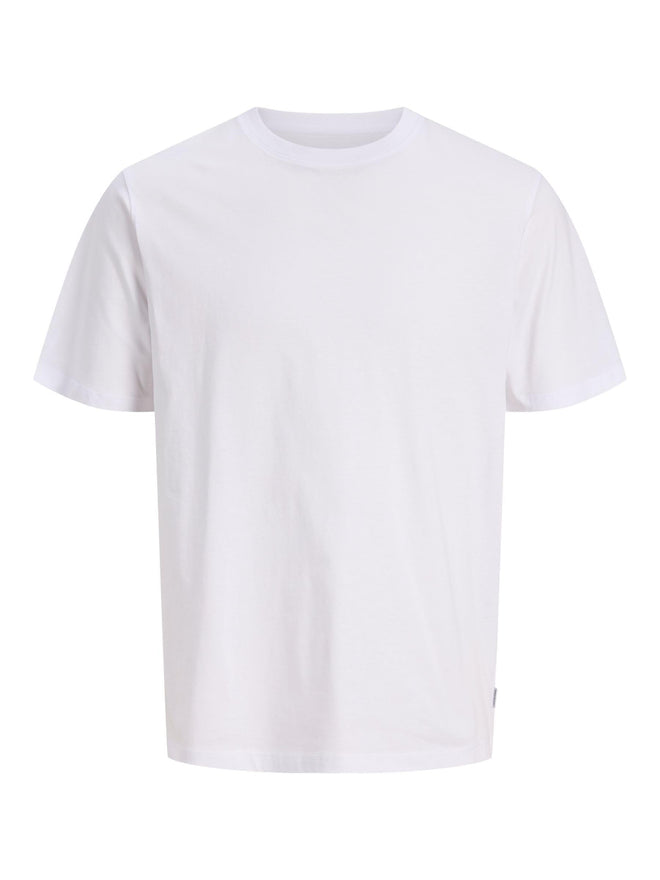 JACK & JONES Men's Regular Fit T-Shirt JJEORGANIC Basic TEE SS O-Neck NOOS White Large 🍁 All In One Marketplace Canada