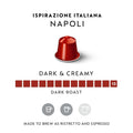 Nespresso Original Napoli Coffee Pods, Dark Roast, Intensity 13, 50 Pods 🍁 All In One Marketplace Canada