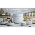 CUCKOO CR-0375FW | 3-Cup (Uncooked) Micom Rice Cooker | 10 Menu Options: Oatmeal, Brown Rice & More, Touch-Screen, Nonstick Inner Pot | White (CR-0375FW) 🍁 All In One Marketplace Canada