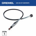 Dremel Flex Shaft Rotary Tool Attachment with Comfort Grip and 36” Long Cable-Engraver, Polisher, and Mini Sander-Ideal for Detail Metal Engraving, Wood Carving, and Jewelry Polishing, 225-02, Grey 🍁 All In One Marketplace Canada
