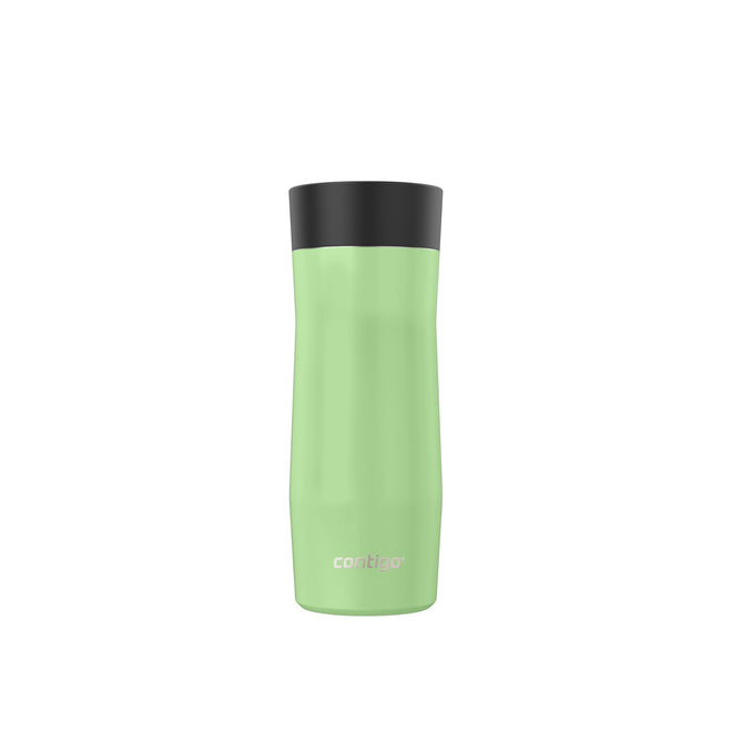 Contigo West Loop 3.0 Stainless Steel Travel Mug with Tea-Bag Hook & Spill-Proof Lid, Vacuum-Insulated Reusable Cup Coffee and Tea, 16 oz (473 mL), Cucumber - Keeps Drinks Hot up to 11 Hours 🍁 All In One Marketplace Canada