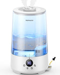 Homvana 3.6L Top-Fill Humidifiers for Bedroom Home, 360° Cool Mist, 16dB 🍁 All In One Marketplace Canada