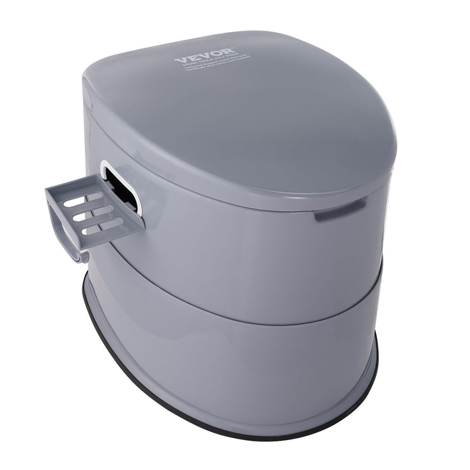 VEVOR Portable Toilet for Camping, Porta Potty with 1.3 Gal Detachable Inner Bucket & Removable Paper Holder, Commode with Dual Lids, Travel Toilet for Adults Kids Outdoor Camping Car Long Road Trips 🍁 All In One Marketplace Canada