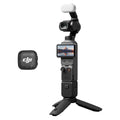 DJI Osmo Pocket 4 Creator Combo, Pocket Gimbal Vlog Camera, 1″ CMOS & 4K/240fps, 3‑Axis Stabilization, 2× Lossless Zoom, 107GB Built-in Storage, Mic 3 Transmitter, Fill Light, Osmo Mini Tripod 🍁 All In One Marketplace Canada