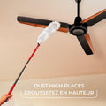 Vileda Duster | Flex & Catch Heavy Duty Dusting Kit with 15 Disposable Duster Refills | Extendable 3 Ft Handle with Secure Hook | Traps 3X More Dust Than Feather Dusters 🍁 All In One Marketplace Canada