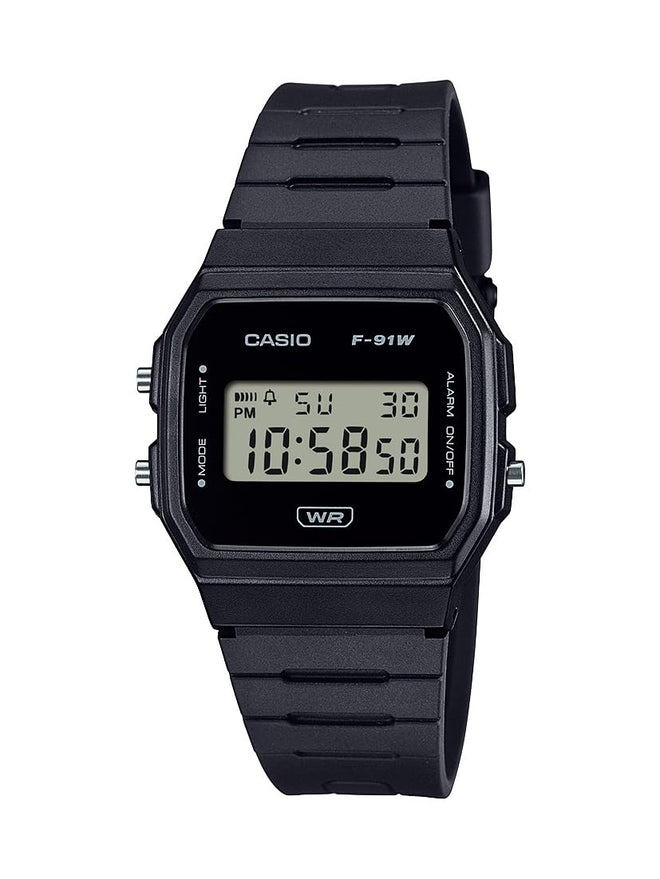 Casio F-91WB Series | Men's Digital Watch | Environmentally Friendly Bio-Based Resin | Alarm | Date Indicator | 7-Year Battery, Black 🍁 All In One Marketplace Canada