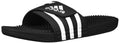 adidas Unisex-Adult Adissage, Core Black/White/Core Black, 11 🍁 All In One Marketplace Canada