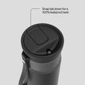 Contigo SnapSeal 24 oz Water Bottle w/Carry Strap & Reusable Straw | Vacuum-Insulated Stainless Steel for Hot & Cold Drinks | Spill-Proof Lid | BPA & Lead-Free | Dishwasher Safe 🍁 All In One Marketplace Canada