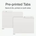 Pendaflex File Folders, 100-Pack, Letter Size 8.5" x 11", Reversible 1/2 Cut Tabs, Tear-Resistant Durable Paper Stock, Ivory, for Office Supplies, School Projects, Home Filing Systems 🍁 All In One Marketplace Canada