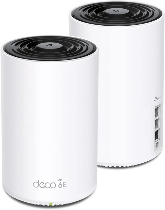 TP-Link Deco AXE5400 Tri-Band WiFi 6E Mesh System(Deco XE75 Pro) - 2.5G WAN/LAN Port, Covers up to 5500 Sq.Ft, Replaces WiFi Router and Extender, AI-Driven Mesh, New 6GHz Band, 2-Pack 🍁 All In One Marketplace Canada