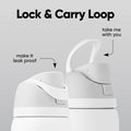 Owala FreeSip Insulated Stainless Steel Water Bottle with Straw, BPA-Free Sports Water Bottle, Great for Travel, 32 Oz, Crown Jewel 🍁 All In One Marketplace Canada
