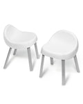 Skip Hop Toddler's Activity Chairs, Set of 2, Metal, White 🍁 All In One Marketplace Canada