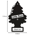 LITTLE Air Fresheners Car Air Freshener. Hanging Tree Provides Long Lasting Scent for Auto or Home. Black Ice, 24 Air Fresheners 🍁 All In One Marketplace Canada