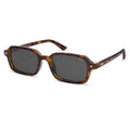 SOJOS Trendy Rectangle Polarized Sunglasses Womens Mens, Small Retro Fashion Thin Slim Square Sunnies SJ2610, Brown Tortoise/Grey 🍁 All In One Marketplace Canada