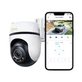 TP-Link Tapo 3K 5MP Pan/Tilt Outdoor Wired Security Wi-Fi Camera, 360° Visual Coverage, Starlight Full-Color Night Vision Up to 98ft, Person/Pet/Venicle Detection,Physical Privacy Mode (Tapo C530WS) 🍁 All In One Marketplace Canada