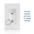 Leviton Humidity Sensor Switch for Bathroom Exhaust Fan, automate Ventilation, air Circulation, Moisture Control, ¼ HP, Single Pole, DHS05-1LW, White 🍁 All In One Marketplace Canada